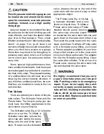 Предварительный просмотр 46 страницы Yuba SPUCY CURRY Owner'S Manual