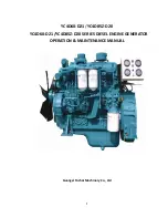 Предварительный просмотр 1 страницы Yuchai YC4D60-D21 Maintenance Manual