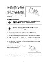 Preview for 32 page of Yuchai YC60-9 Operator'S Manual