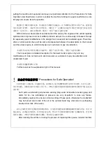 Preview for 3 page of Yuchai YC6A Series Operation & Maintenance Manual