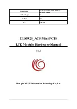 YUGE CLM920 AC5 Hardware Manual preview
