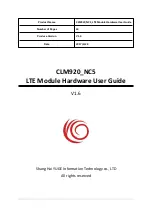 Предварительный просмотр 1 страницы YUGE CLM920 NC5 Hardware User'S Manual