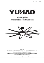 Предварительный просмотр 1 страницы YUHAO 1089 Installation Instructions Manual