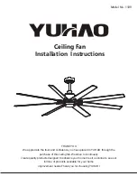 Preview for 1 page of YUHAO 1109 Installation Instructions Manual