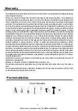 Preview for 4 page of YUHAO 1109 Installation Instructions Manual