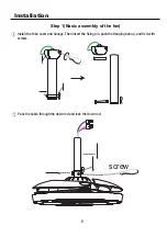 Preview for 7 page of YUHAO Retractable ceiling fan with lights Installation Instructions Manual