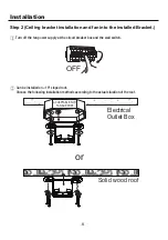 Preview for 9 page of YUHAO Retractable ceiling fan with lights Installation Instructions Manual