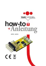 Предварительный просмотр 1 страницы YUKI MODEL GYRO HERO How-To