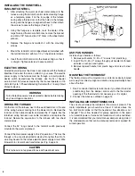 Preview for 8 page of Yukon Eagle Klondike Eagle IV Owner'S Manual