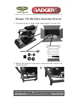 Preview for 2 page of Yukon Trail Badger 100 Assembly Manual