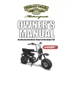 Preview for 1 page of Yukon Trail Badger 100 Owner'S Manual