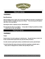 Предварительный просмотр 19 страницы Yukon Trail Hunter 4x4 EV Owner'S Manual, Safety Manual, And Warranty Information