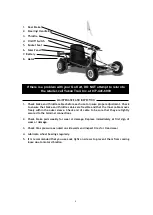 Предварительный просмотр 4 страницы Yukon Trail solar wing 350 Owner'S Manual