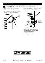 Предварительный просмотр 4 страницы Yukon 56613 Owner'S Manual & Safety Instructions