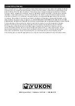 Preview for 8 page of Yukon 56812 Owner'S Manual & Safety Instructions