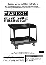 Preview for 1 page of Yukon 62587 Owner'S Manual & Safety Instructions