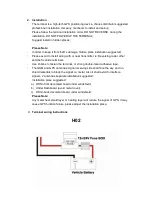 Предварительный просмотр 6 страницы YuLongDa H02 Installation Instruction