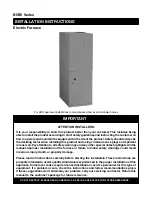 Yumpu B5BV Series Installation Instructions Manual preview