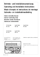 Предварительный просмотр 1 страницы Yumpu KCF 0039 Operating And Installation Instructions