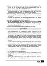 Предварительный просмотр 57 страницы yuna FEDORA EKG275 Instruction Manual