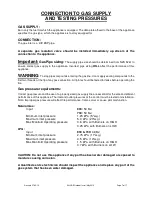 Предварительный просмотр 7 страницы Yunca Gas 930 Installation & Maintenance Manual