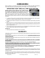 Предварительный просмотр 13 страницы Yunca Gas 930 Installation & Maintenance Manual