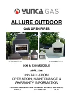 Yunca Gas 930 Installation Operation & Maintenance preview