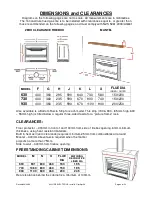 Предварительный просмотр 4 страницы Yunca Gas ALLURE 930-730-630 Installation & Operation Manual