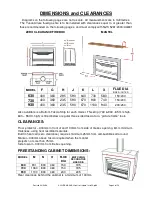 Предварительный просмотр 4 страницы Yunca Gas ALLURE Installation, Operation, Maintenance & Warranty Information