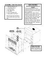 Предварительный просмотр 3 страницы Yunca Gas MULTI FUEL ZERO CLEARANCE INBUILT User Manual