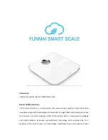 Yunmai Smart Scale User Manual preview