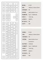 YUNZII KC108 Manual preview