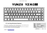 Предварительный просмотр 1 страницы YUNZII YZ68 Quick Start Manual