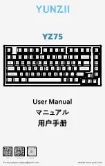 YUNZII YZ75 User Manual preview