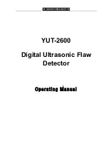 YUSHI YUT-2600 Operating Manual preview