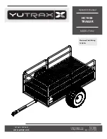Yutrax HC1500 Operator'S Manual preview