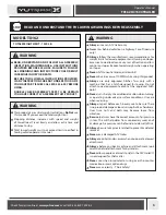 Preview for 3 page of Yutrax HC1500 Operator'S Manual