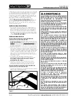 Preview for 4 page of Yutrax TX105 Operator'S Manual