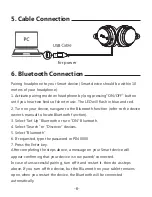 Preview for 7 page of Yuxinxin Electronics YU-BT901 User Manual