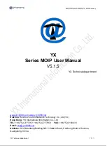 YX MOIP 16-128 User Manual предпросмотр