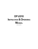 Предварительный просмотр 2 страницы YZ Systems DynaPak DP-2010 Instructions & Operating Manual