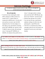 Preview for 5 page of Z Automotive Tazer JL Mini User Manual