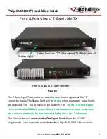 Preview for 6 page of Z-Band video Gen 4 "GigaBUD 1000" Installation Manual