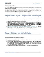 Предварительный просмотр 7 страницы Z-Band ZBT0100050 User Manual And Installation Manual