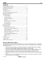 Preview for 4 page of Z-BEAST FINISH MOWER 48ZB Owner'S Manual