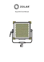 Z-CAM ZOLAR Vega 30C User Manual preview