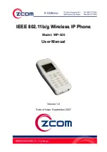 Z-Com WP-520 User Manual preview