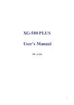 Preview for 1 page of Z-Com XG-580 PLUS User Manual