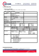 Предварительный просмотр 5 страницы Z-Com XN-623 User Manual