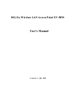Z-Com XV-5850 User Manual preview